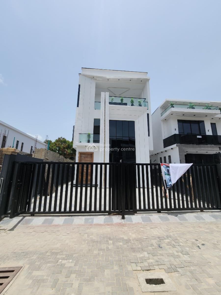 Luxury 6 Bedroom Fully Detached Duplex with Bq, Pool, Cinema, Terrace, Chevron, Lekki, Lagos, Detached Duplex for Sale