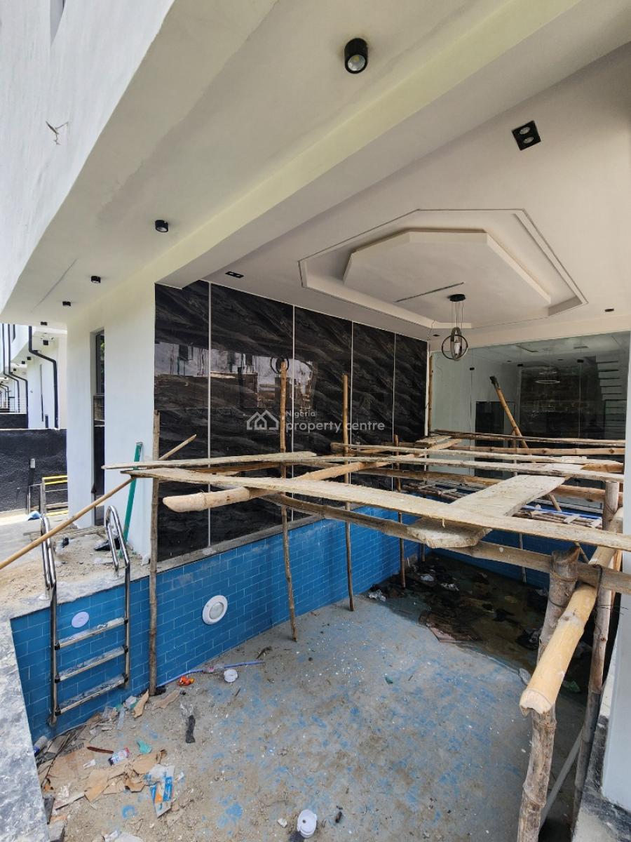 Luxury 6 Bedroom Fully Detached Duplex with Bq, Pool, Cinema, Terrace, Chevron, Lekki, Lagos, Detached Duplex for Sale