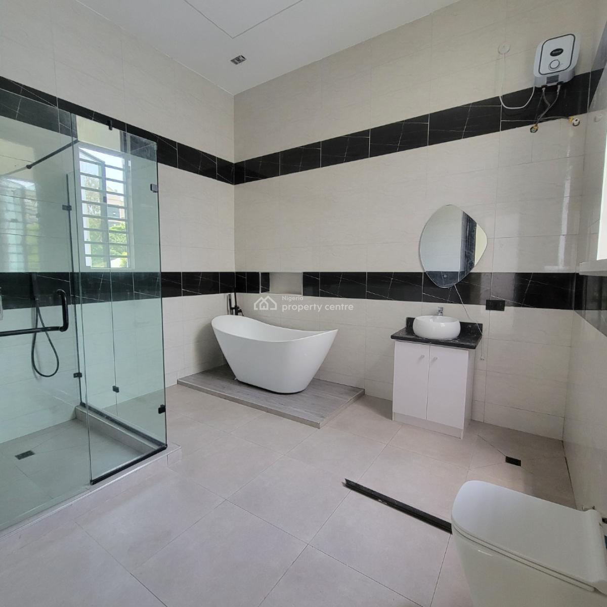 Amazing 6 Bedroom Duplex with a Bq, Pool, Cinema, & Gym, Chevron, Lekki, Lagos, Detached Duplex for Sale