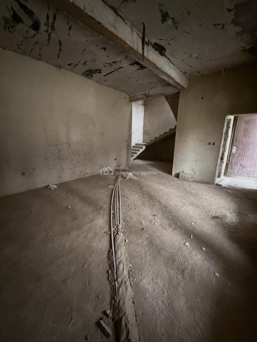 4 Bedroom Terrace Duplex with Bq (semi Finished), Jahi, Abuja, Terraced Duplex for Sale