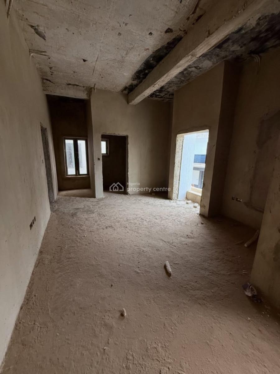 4 Bedroom Terrace Duplex with Bq (semi Finished), Jahi, Abuja, Terraced Duplex for Sale