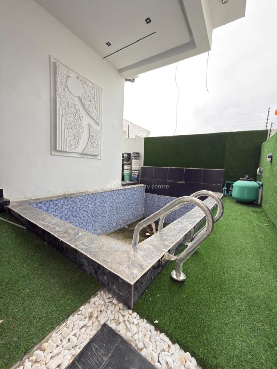 Luxury 5 Bedroom Fully Detached Duplex with Pool & Bq, Ajah, Ajah, Lagos, House for Sale