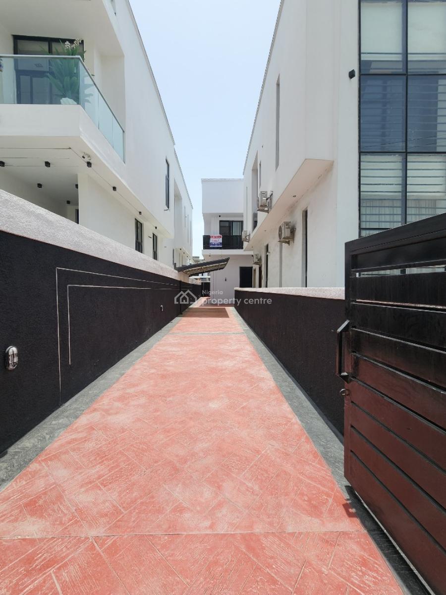 Luxury 4 Bedroom Semi Detached Duplex with Bq in a Secured Estate, Chevron, Lekki, Lagos, Semi-detached Duplex for Sale