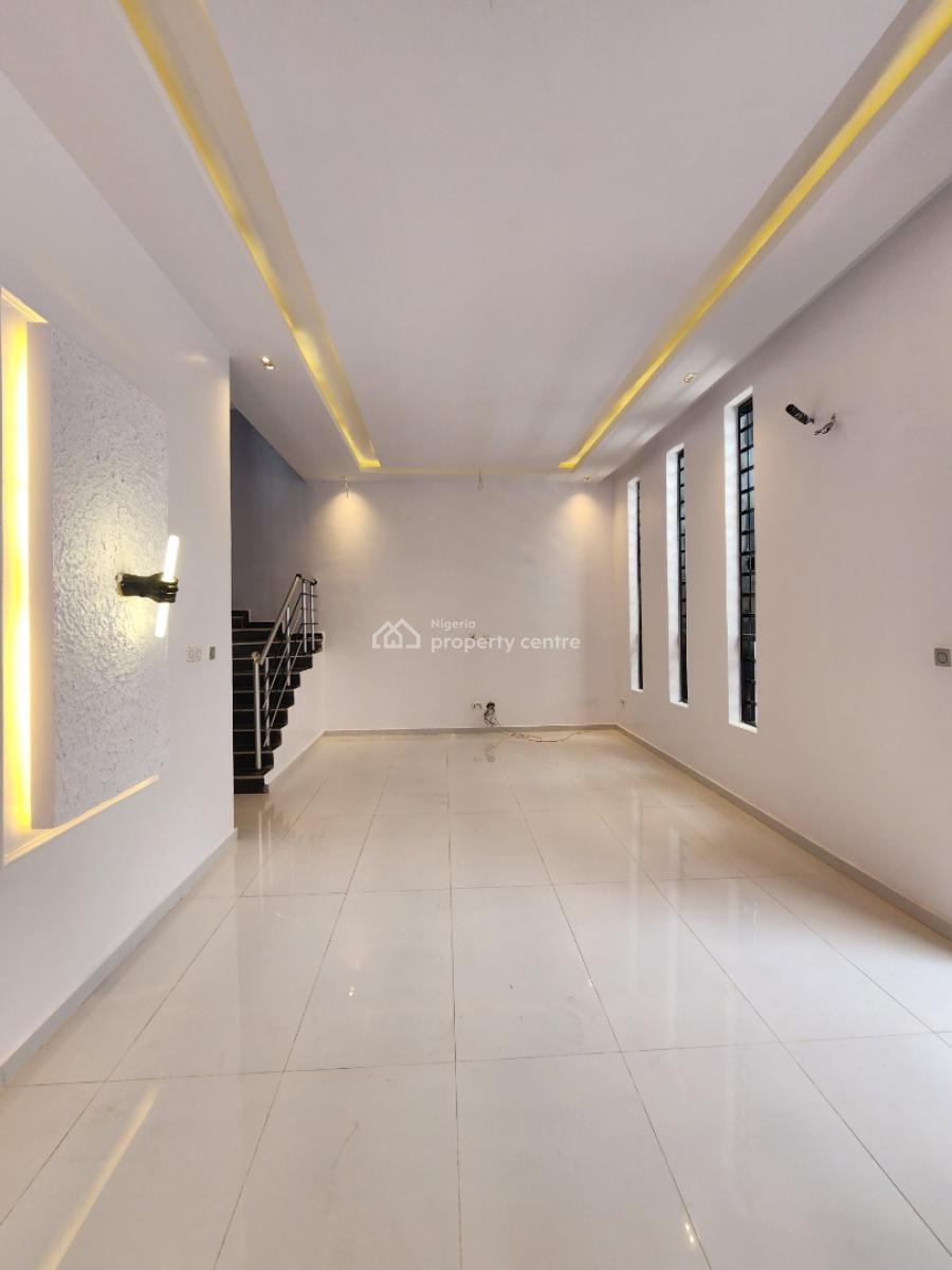 Luxury 4 Bedroom Semi Detached Duplex with Bq in a Secured Estate, Chevron, Lekki, Lagos, Semi-detached Duplex for Sale