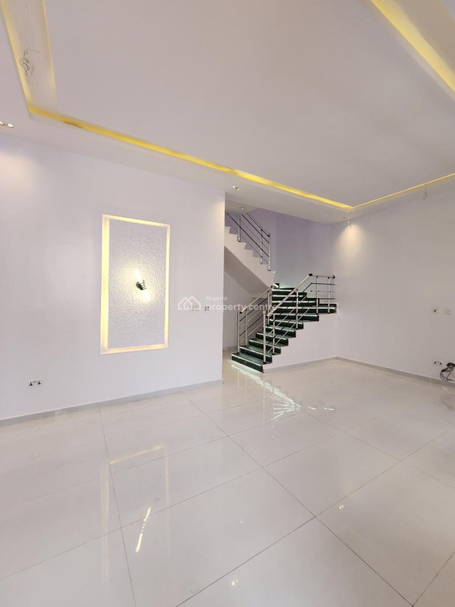 Luxury 4 Bedroom Semi Detached Duplex with Bq in a Secured Estate, Chevron, Lekki, Lagos, Semi-detached Duplex for Sale