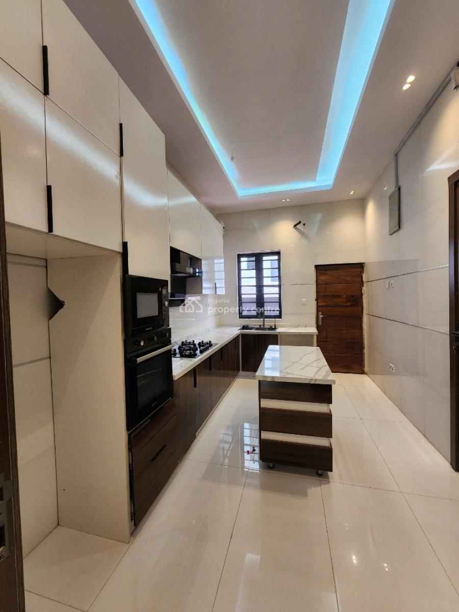 Luxury 4 Bedroom Semi Detached Duplex with Bq in a Secured Estate, Chevron, Lekki, Lagos, Semi-detached Duplex for Sale