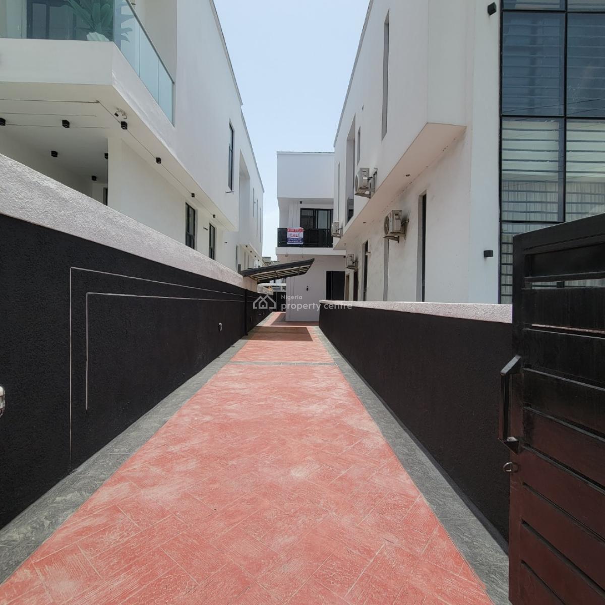 Stunning 4 Bedroom Semi Detached Duplex with a Bq, Chevron, Lekki, Lagos, Semi-detached Duplex for Sale