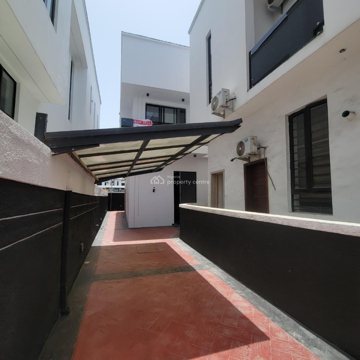 Stunning 4 Bedroom Semi Detached Duplex with a Bq, Chevron, Lekki, Lagos, Semi-detached Duplex for Sale