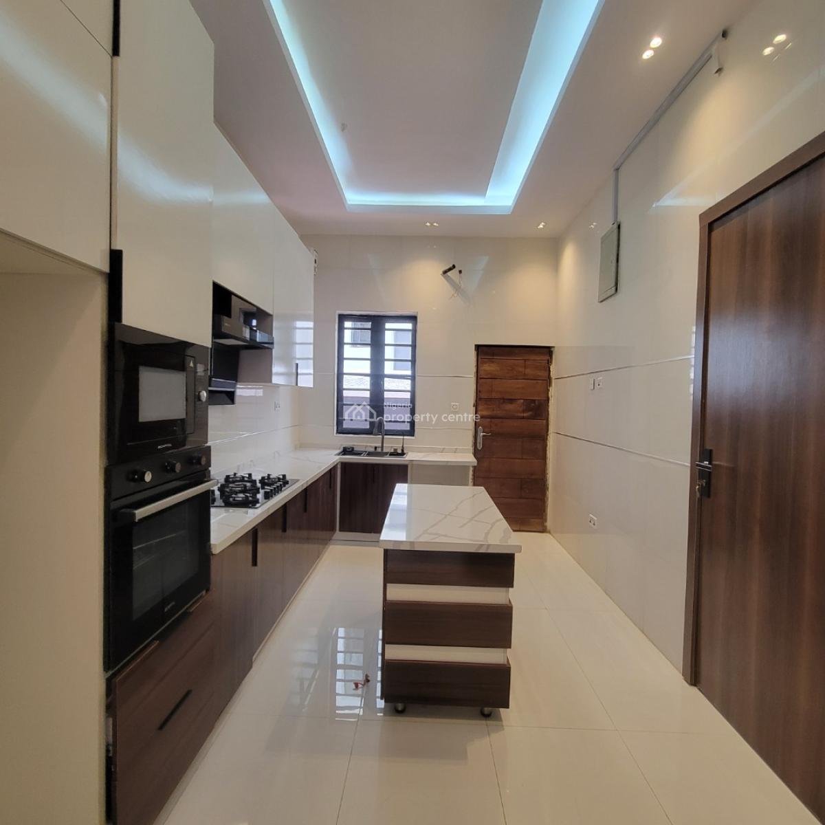 Stunning 4 Bedroom Semi Detached Duplex with a Bq, Chevron, Lekki, Lagos, Semi-detached Duplex for Sale