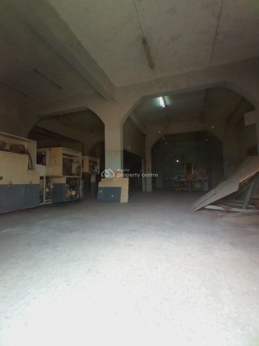 an Open Space of About 201 Sam Ground Floor Is Available for Commercia, Ifako, Gbagada, Lagos, Commercial Property for Rent