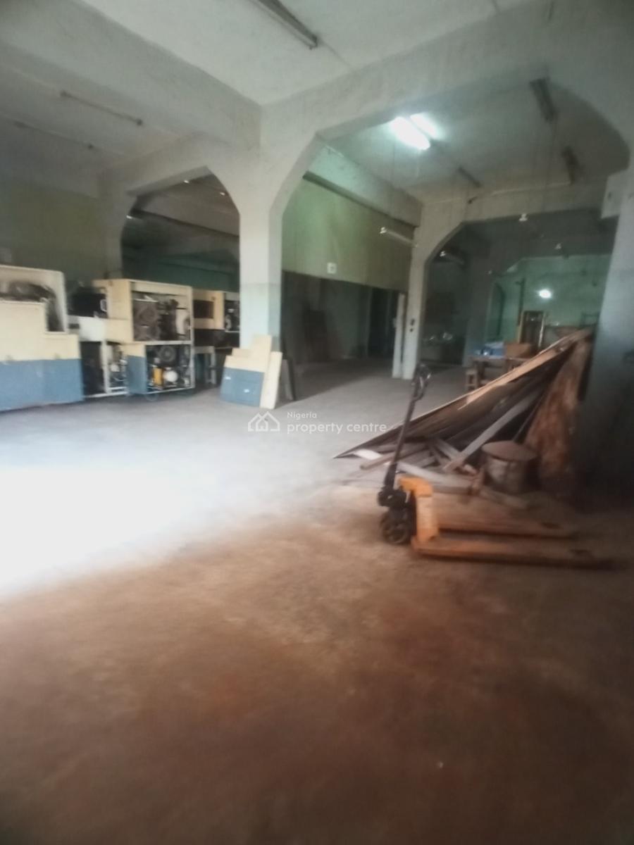 an Open Space of About 201 Sam Ground Floor Is Available for Commercia, Ifako, Gbagada, Lagos, Commercial Property for Rent