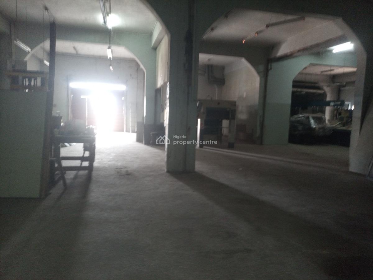 an Open Space of About 201 Sam Ground Floor Is Available for Commercia, Ifako, Gbagada, Lagos, Commercial Property for Rent