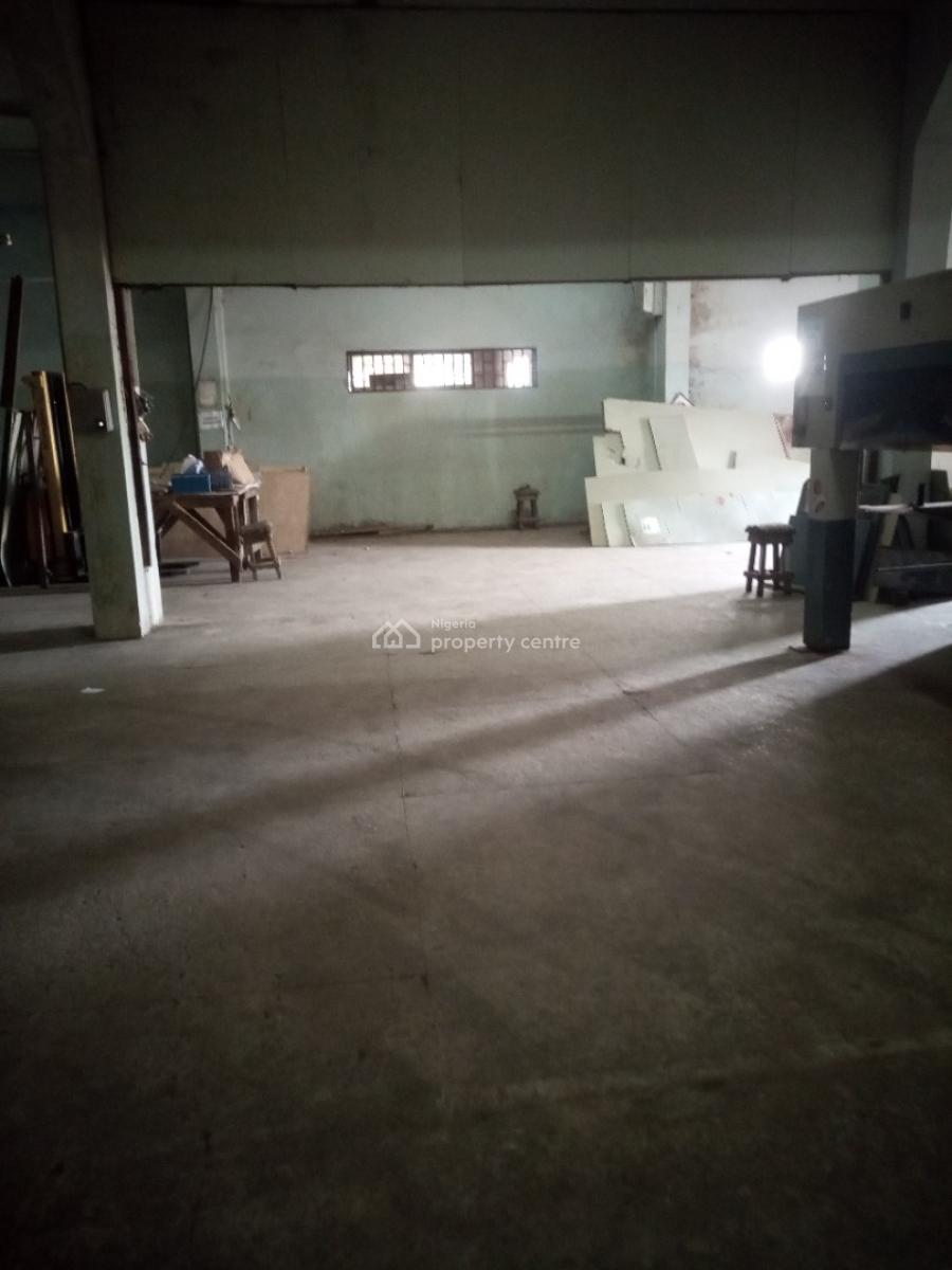 an Open Space of About 201 Sam Ground Floor Is Available for Commercia, Ifako, Gbagada, Lagos, Commercial Property for Rent