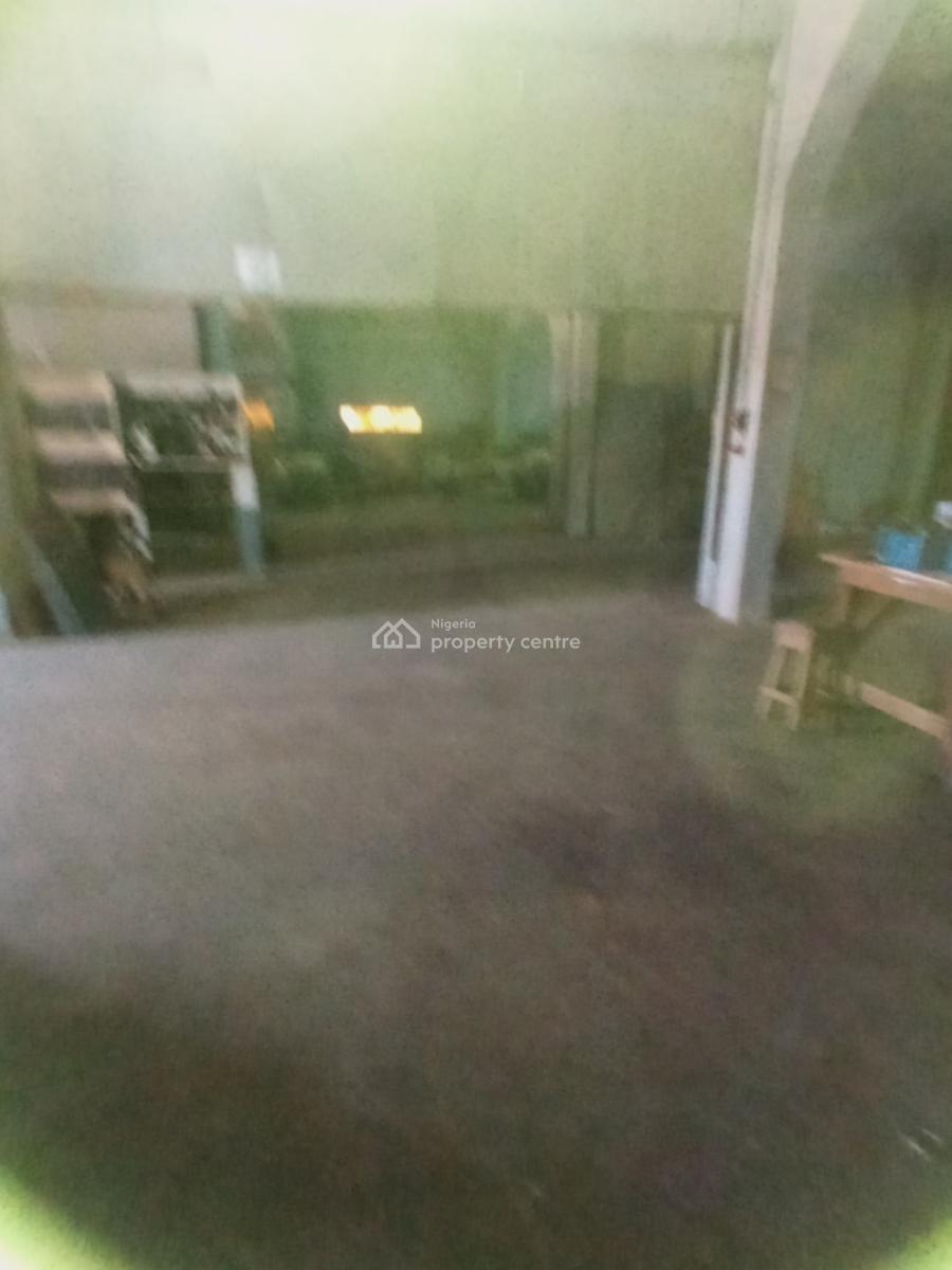 an Open Space of About 201 Sam Ground Floor Is Available for Commercia, Ifako, Gbagada, Lagos, Commercial Property for Rent