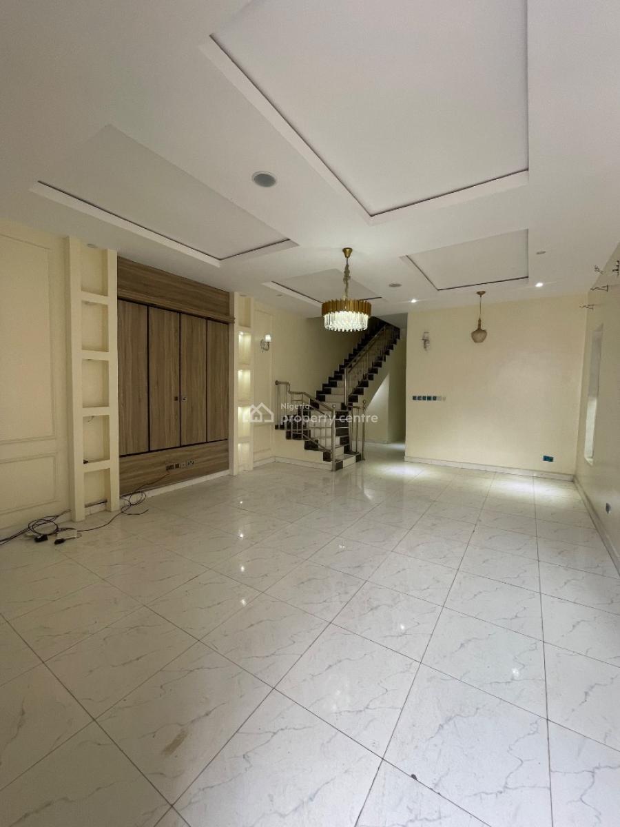 4bedroom Semi Detached Duplex with a Bq, Chevron, Lekki, Lagos, Semi-detached Duplex for Rent