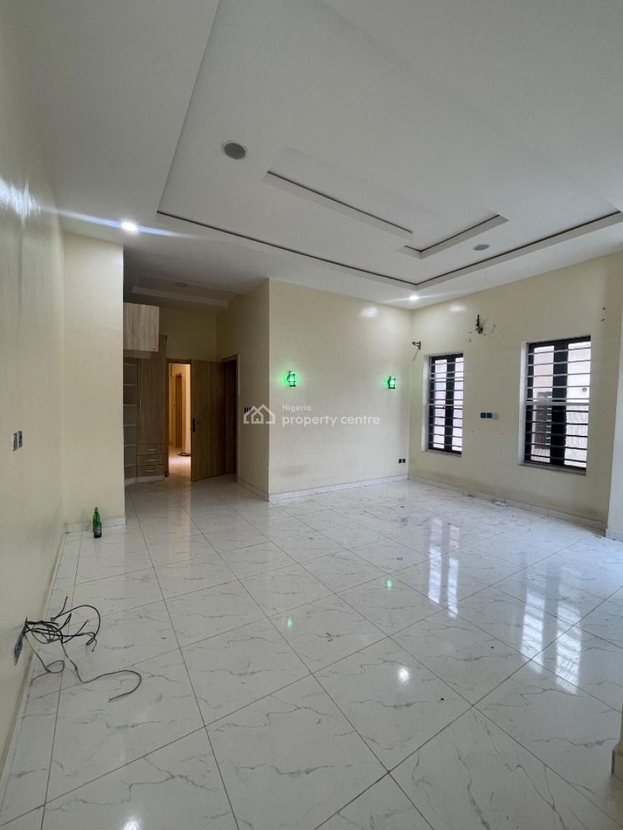 4bedroom Semi Detached Duplex with a Bq, Chevron, Lekki, Lagos, Semi-detached Duplex for Rent