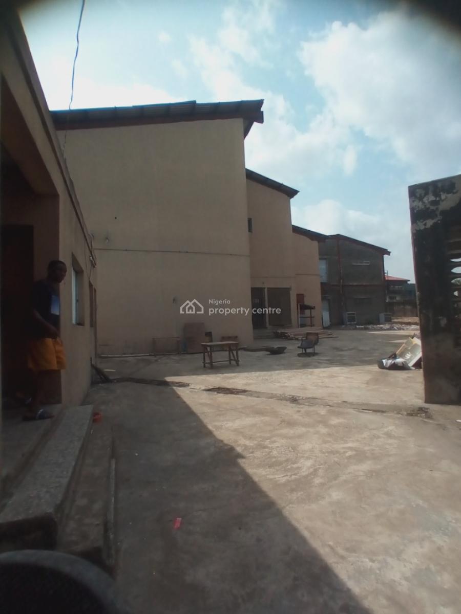 an Open Space of Approximately 570 Sqm Is Available for Commercial Use, Facing The Expressway, Ifako, Gbagada, Lagos, Commercial Property for Rent