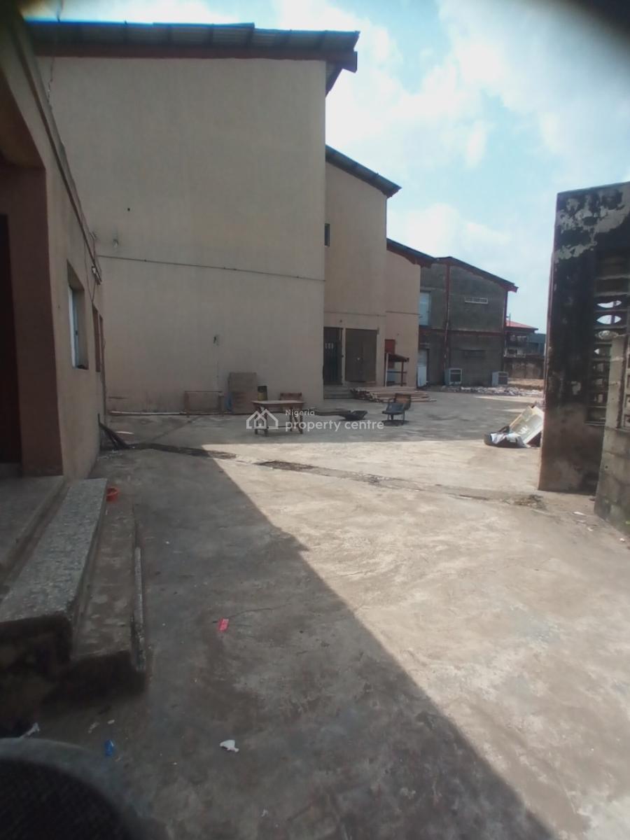 an Open Space of Approximately 570 Sqm Is Available for Commercial Use, Facing The Expressway, Ifako, Gbagada, Lagos, Commercial Property for Rent