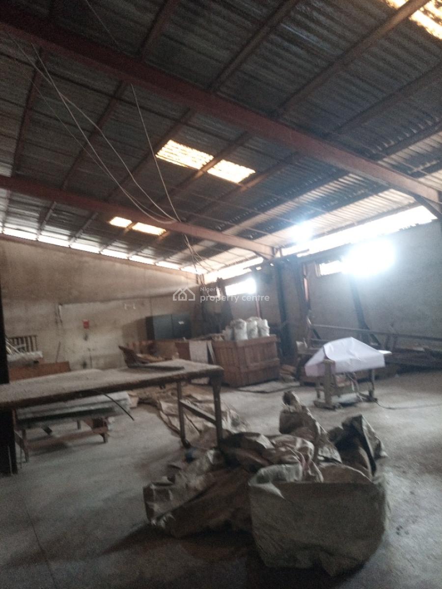 an Open Space of Approximately 570 Sqm Is Available for Commercial Use, Facing The Expressway, Ifako, Gbagada, Lagos, Commercial Property for Rent