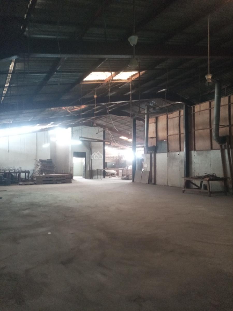 an Open Space of Approximately 570 Sqm Is Available for Commercial Use, Facing The Expressway, Ifako, Gbagada, Lagos, Commercial Property for Rent