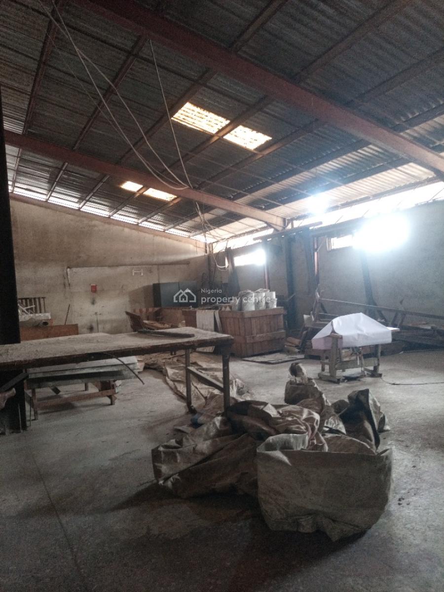 an Open Space of Approximately 570 Sqm Is Available for Commercial Use, Facing The Expressway, Ifako, Gbagada, Lagos, Commercial Property for Rent