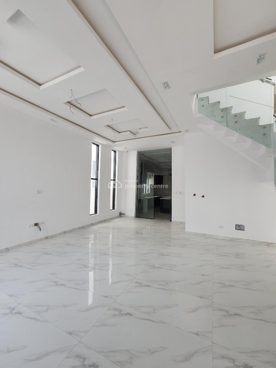 Lovely 4 Bedroom Detached Duplex with Bq, Pool in a Secured Estate, Chevron, Lekki, Lagos, Detached Duplex for Sale