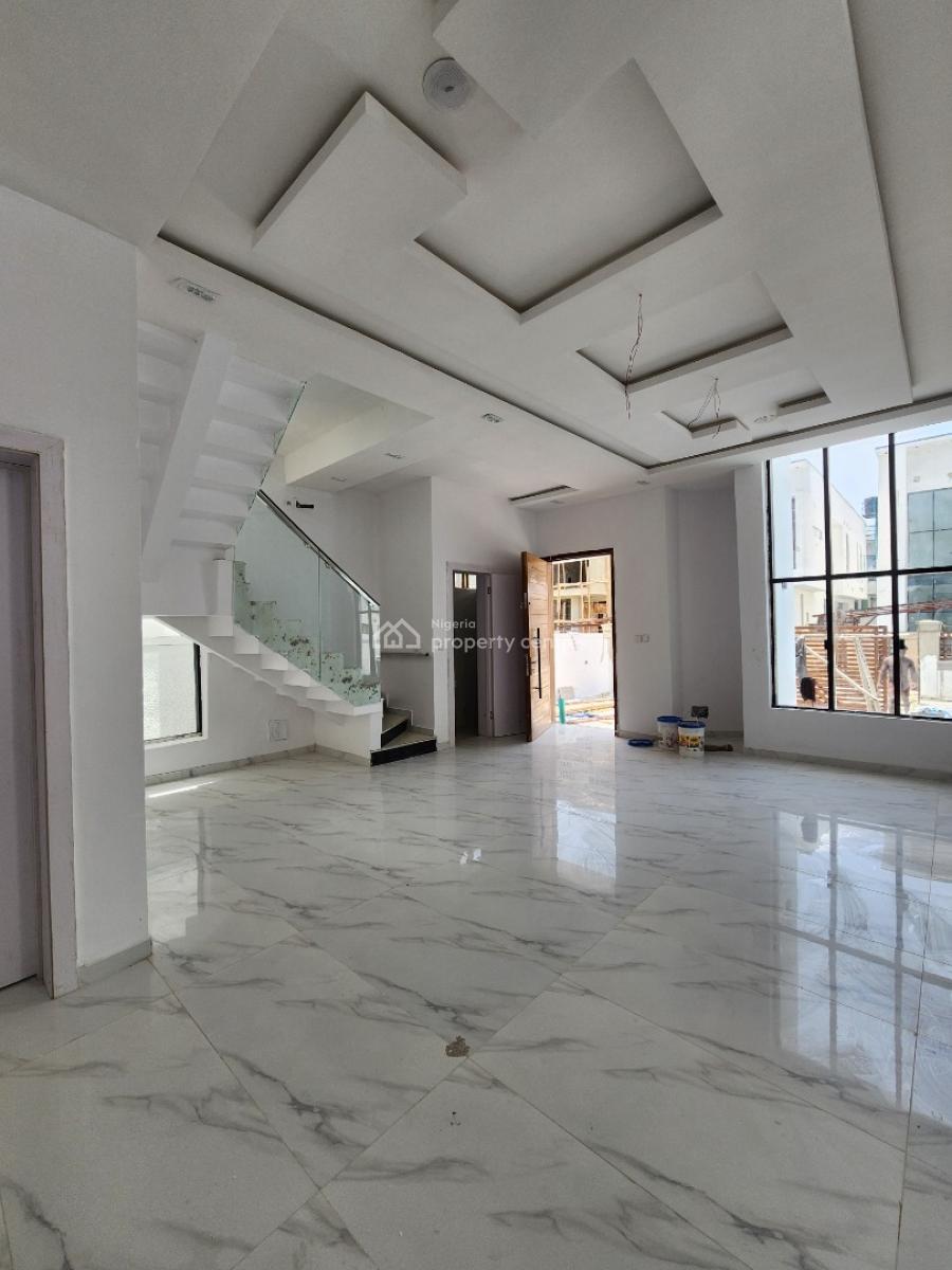 Lovely 4 Bedroom Detached Duplex with Bq, Pool in a Secured Estate, Chevron, Lekki, Lagos, Detached Duplex for Sale