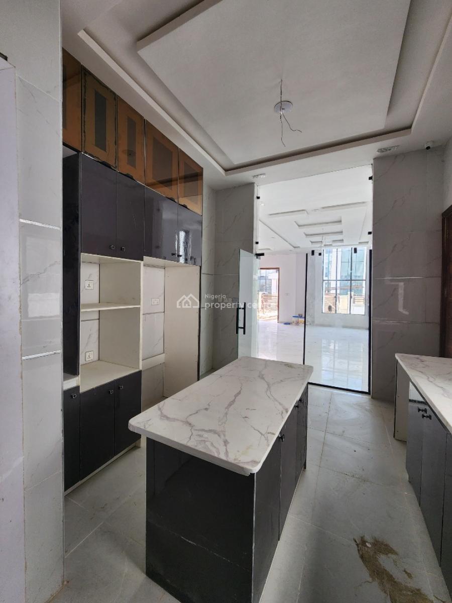 Lovely 4 Bedroom Detached Duplex with Bq, Pool in a Secured Estate, Chevron, Lekki, Lagos, Detached Duplex for Sale