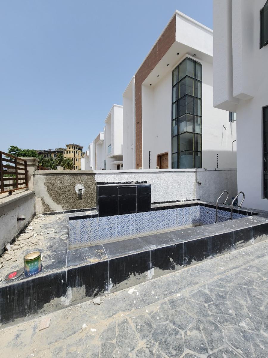 Lovely 4 Bedroom Detached Duplex with Bq, Pool in a Secured Estate, Chevron, Lekki, Lagos, Detached Duplex for Sale