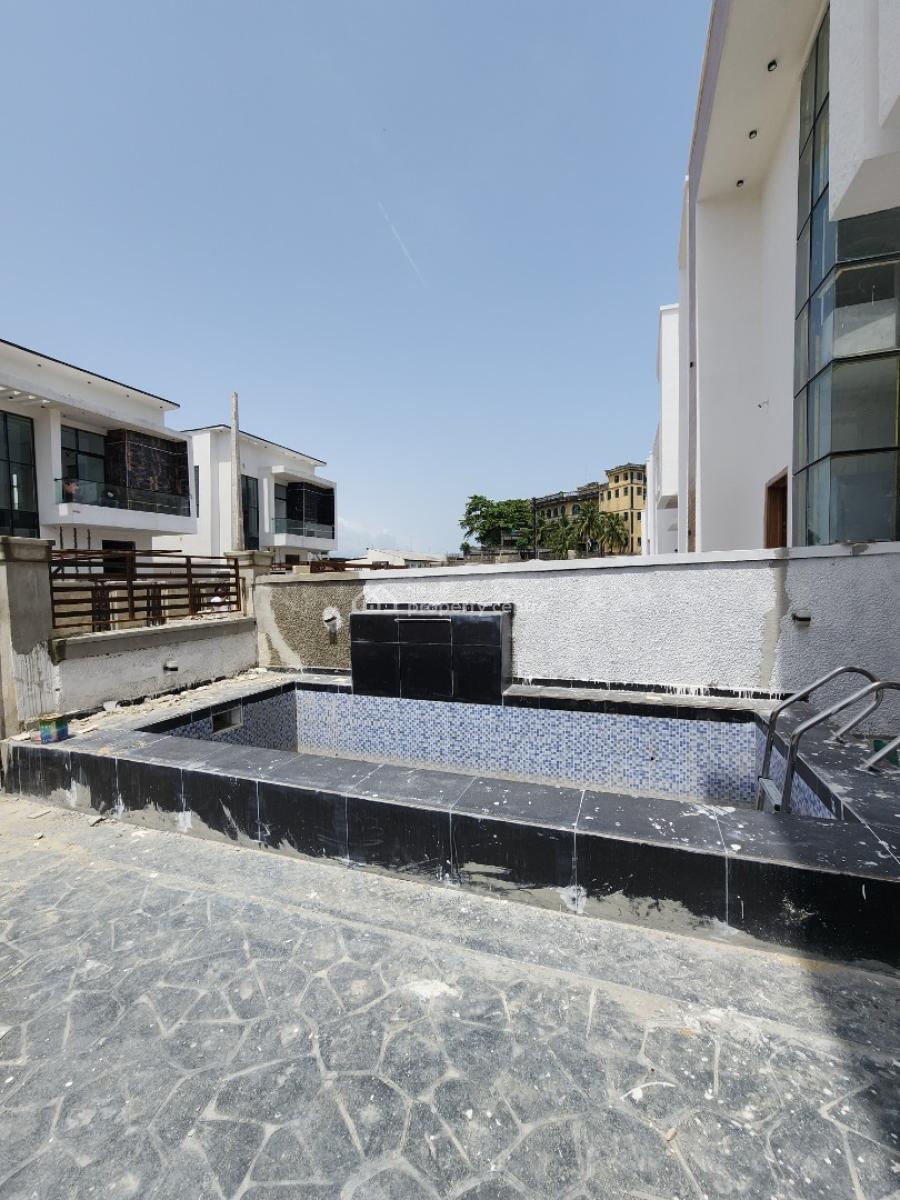 Lovely 4 Bedroom Detached Duplex with Bq, Pool in a Secured Estate, Chevron, Lekki, Lagos, Detached Duplex for Sale