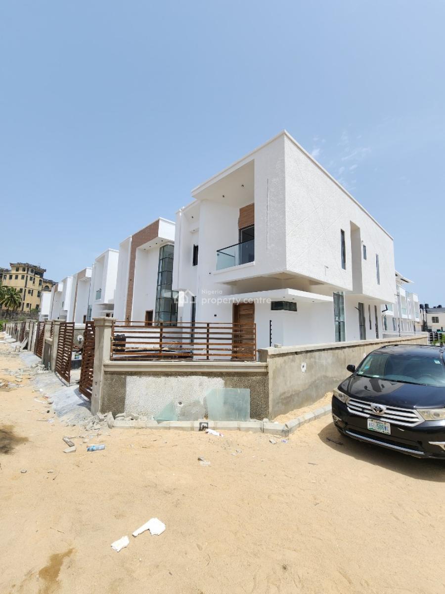 Lovely 4 Bedroom Detached Duplex with Bq, Pool in a Secured Estate, Chevron, Lekki, Lagos, Detached Duplex for Sale