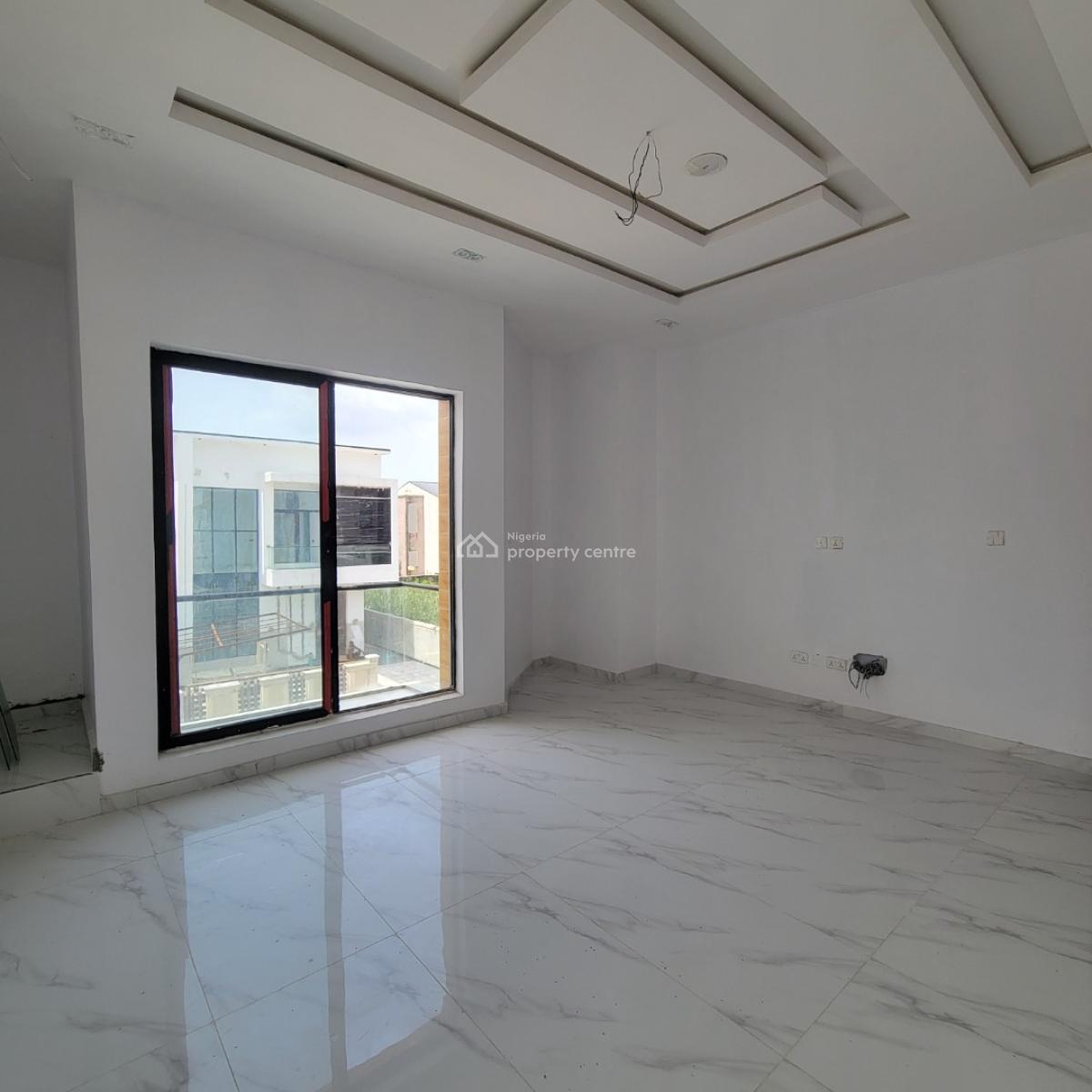 Excellent 4 Bedroom Duplex with a a Pool and a Bq, Chevron, Lekki, Lagos, Detached Duplex for Sale