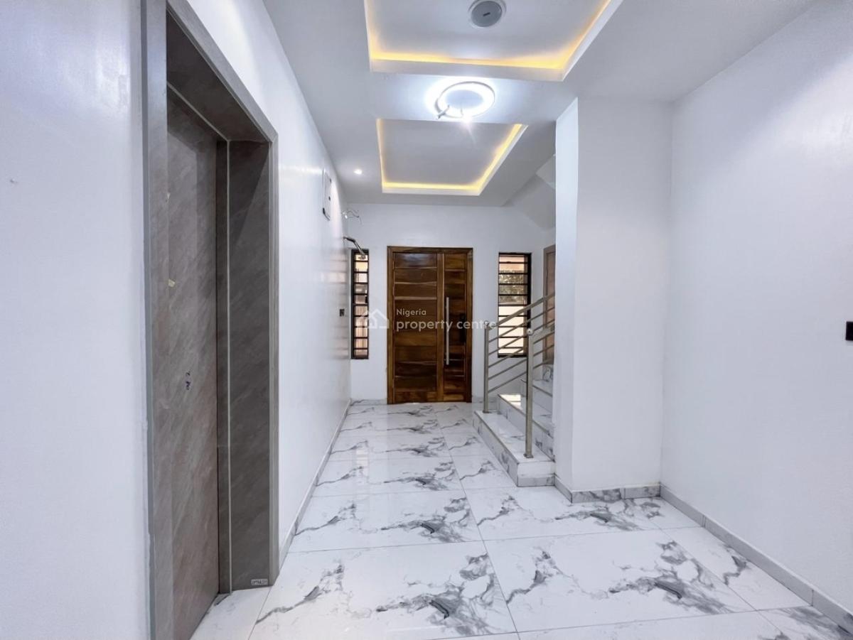 4 Bedroom Equipped with Solar Panels for 24/7 Lighting, Off Admiralty Lekki, Lekki Phase 1, Lekki, Lagos, Semi-detached Duplex for Sale