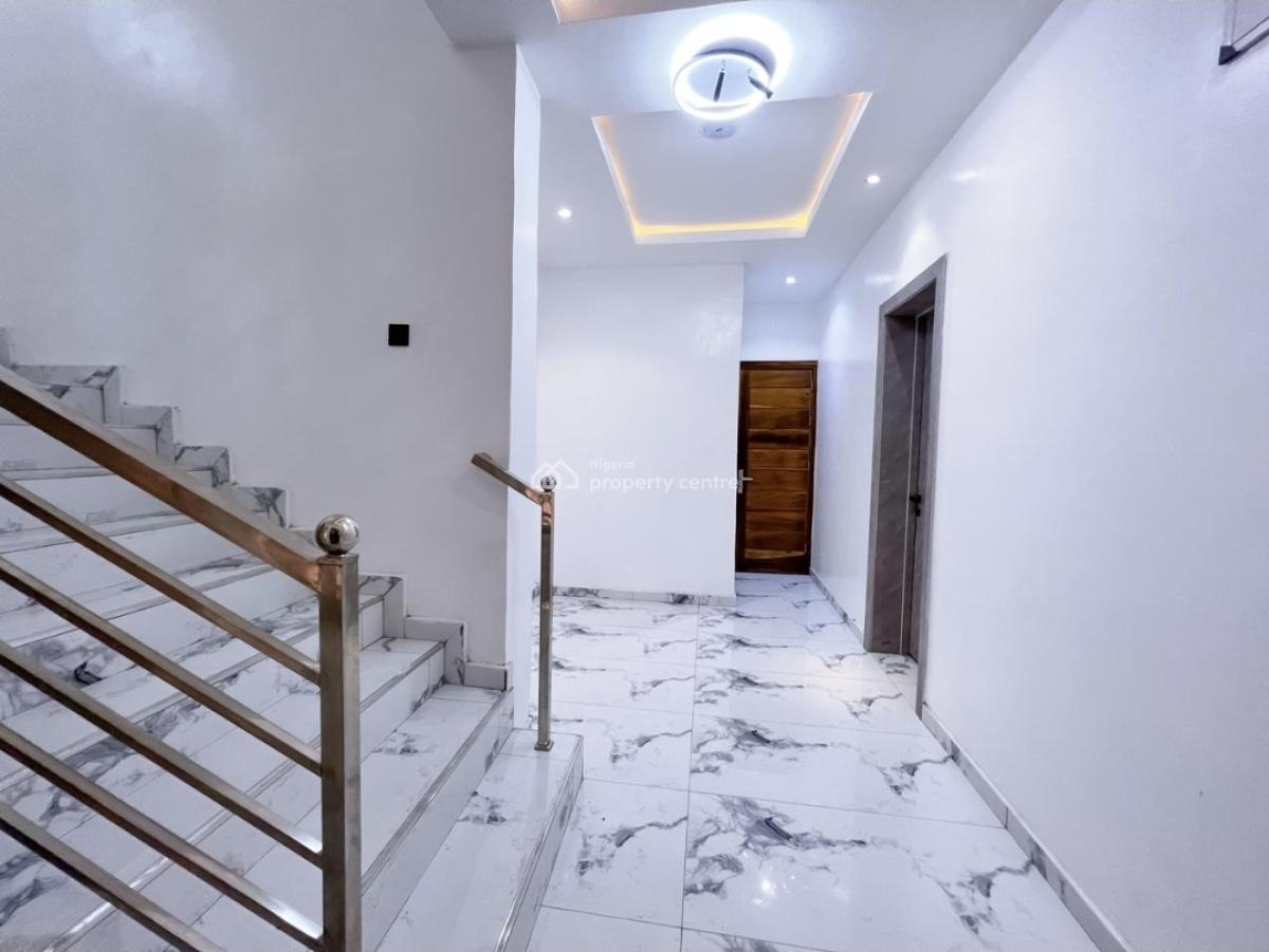 4 Bedroom Equipped with Solar Panels for 24/7 Lighting, Off Admiralty Lekki, Lekki Phase 1, Lekki, Lagos, Semi-detached Duplex for Sale