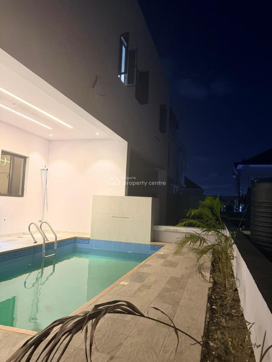 Newly Built 5 Bedroom Semi Detached Duplex with Bqs, Cowrie Creek Estate, Ikate, Lekki, Lagos, Semi-detached Duplex for Sale