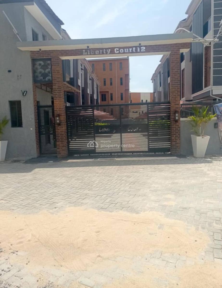 Gorgeously 4 Bedroom Terrace Duplex +pool, Gym & Bq in a Secure Estate, Freedom Way, Lekki, Lagos, Terraced Duplex for Sale