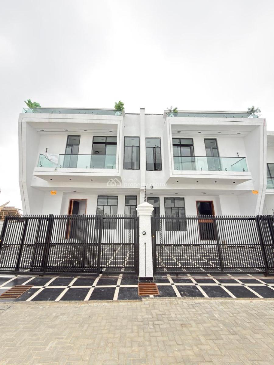 4 Bedroom Semi-detached Duplex with Bq, Ajah, Lagos, House for Sale