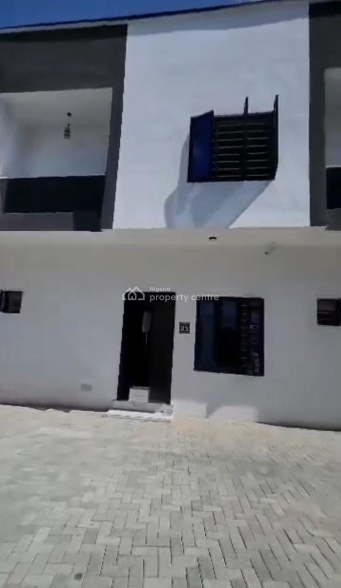 Newly Finished 3 Bedrooms Terrace Duplex House, Abraham Adesanya, Ajah, Lagos, Terraced Duplex for Sale