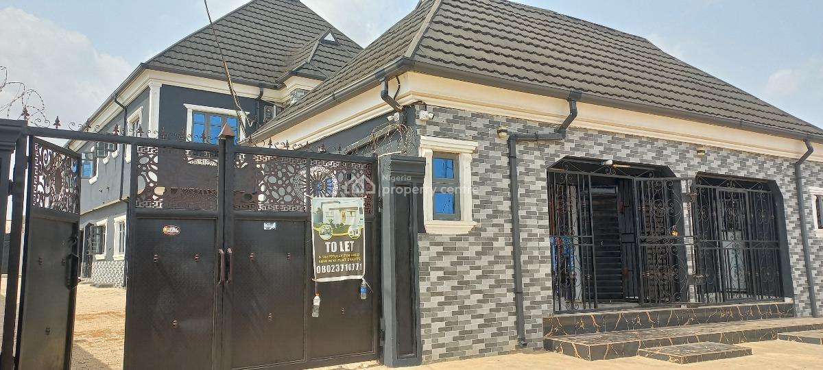 Newly Built Mini Flats (room Amd Palour Self-contained Finished with P, Araromi Ikeshi Off Obasanjo Farm Road., Ado-odo/ota, Ogun, Mini Flat (room and Parlour) for Rent