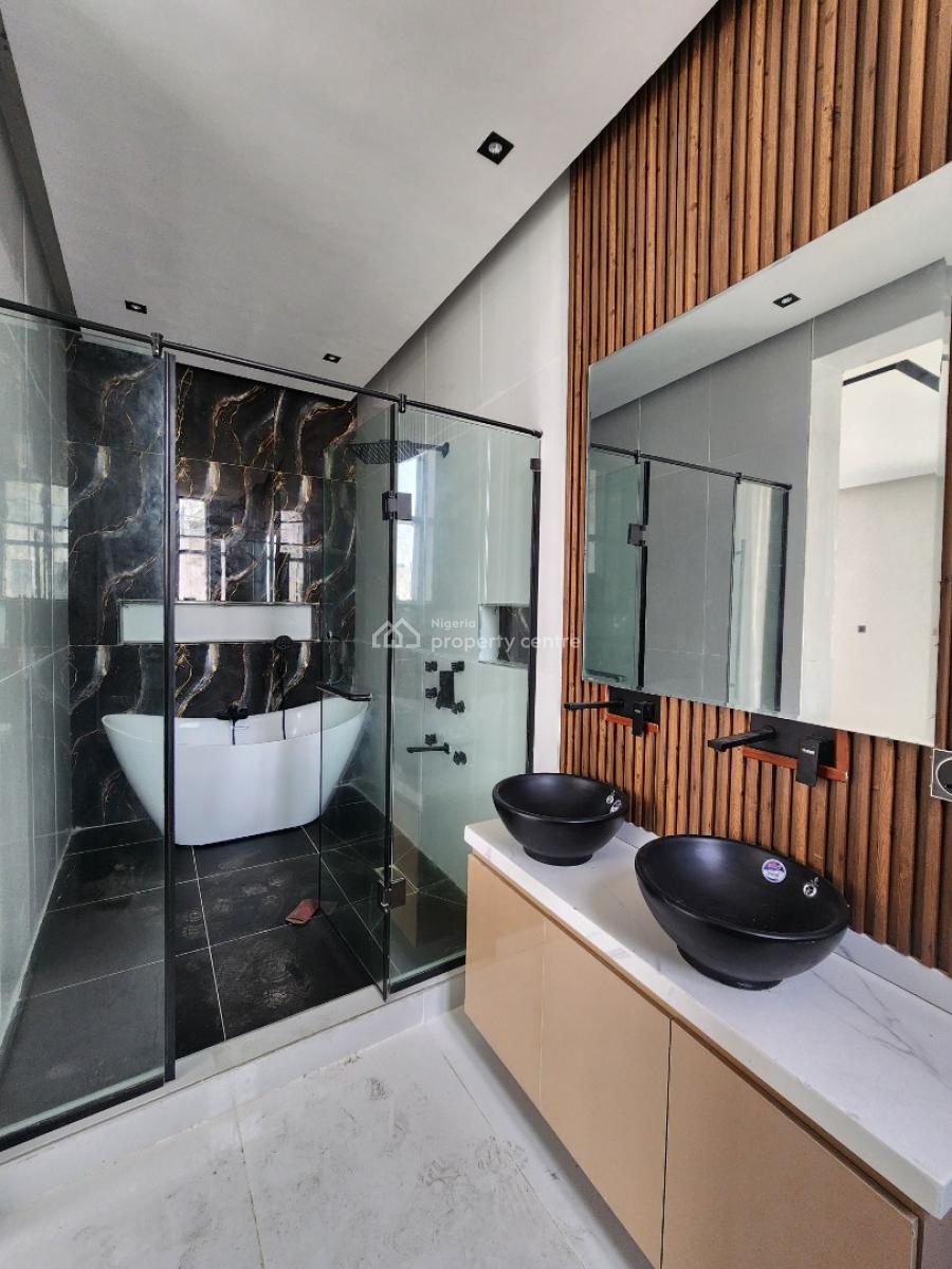 Lovely 4 Bedroom Semi Detached Duplex with Bq, in a Private Estate, Chevron, Lekki, Lagos, Semi-detached Duplex for Sale