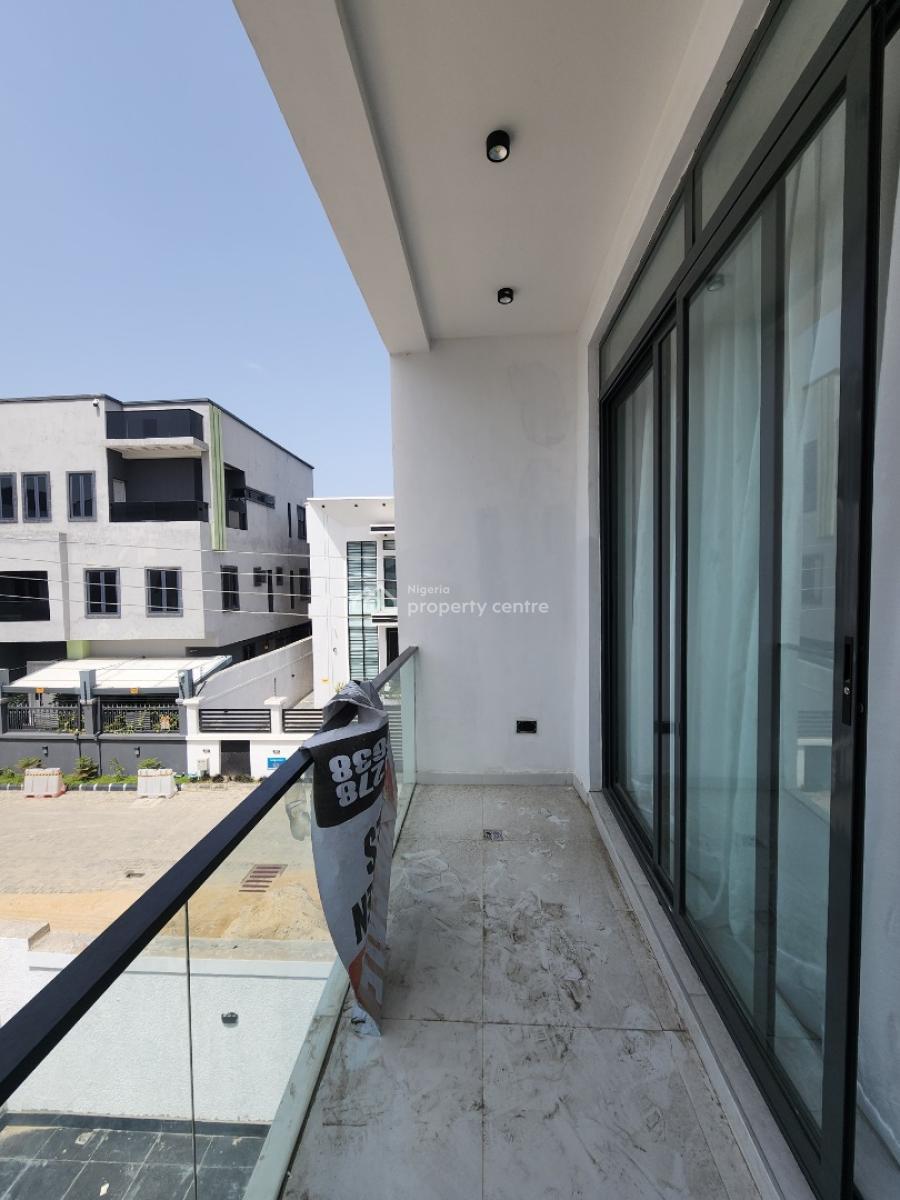 Lovely 4 Bedroom Semi Detached Duplex with Bq, in a Private Estate, Chevron, Lekki, Lagos, Semi-detached Duplex for Sale