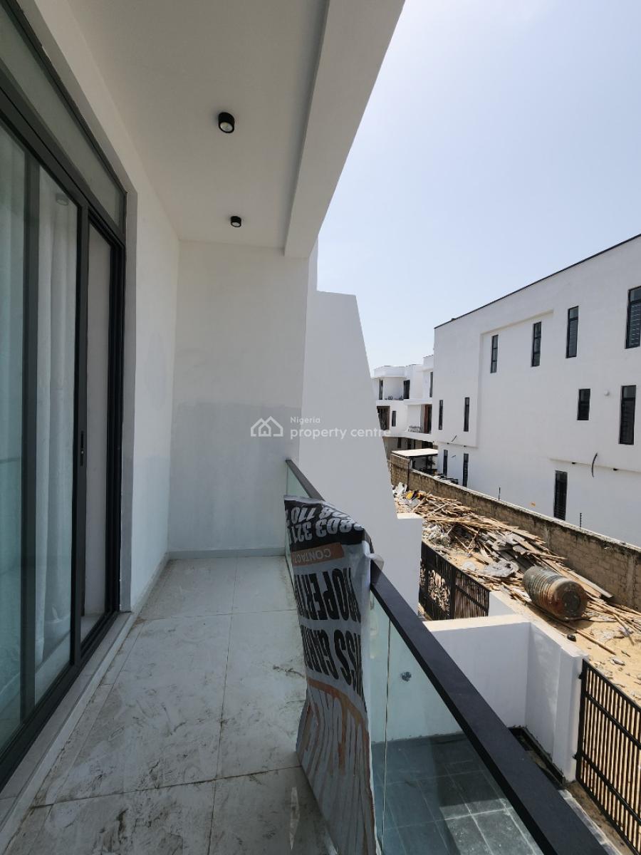 Lovely 4 Bedroom Semi Detached Duplex with Bq, in a Private Estate, Chevron, Lekki, Lagos, Semi-detached Duplex for Sale