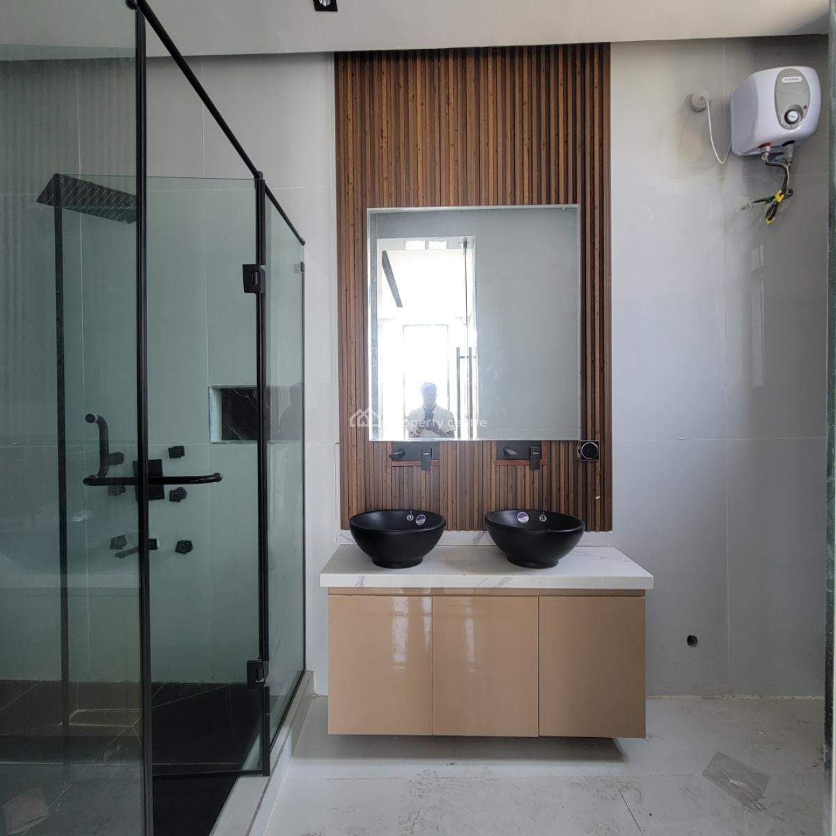 Amazing 4 Bedroom  Semi Detach Duplex with a Bq, Chevron, Lekki, Lagos, Semi-detached Duplex for Sale