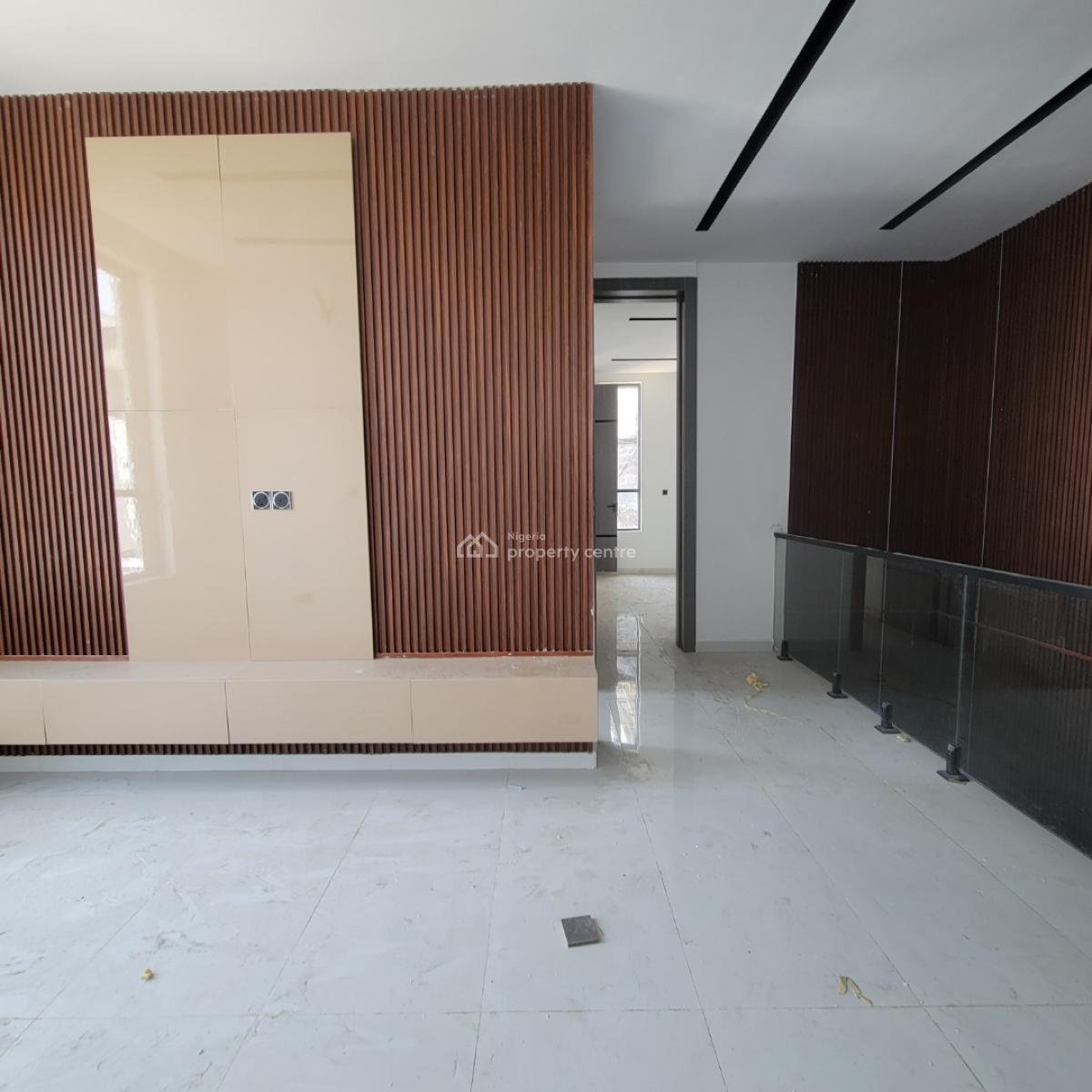 Amazing 4 Bedroom  Semi Detach Duplex with a Bq, Chevron, Lekki, Lagos, Semi-detached Duplex for Sale