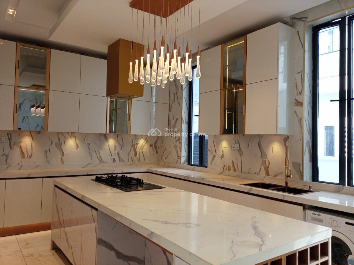 Amazing 5 Bedroom Fully Detached with Pool, Cinema and Gym, Osapa, Lekki, Lagos, Detached Duplex for Sale