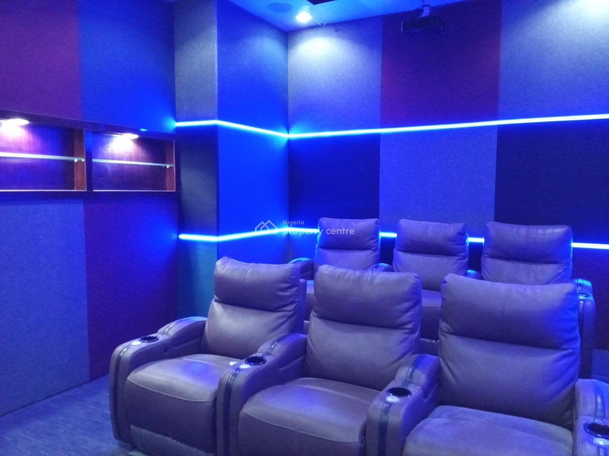 Amazing 5 Bedroom Fully Detached with Pool, Cinema and Gym, Osapa, Lekki, Lagos, Detached Duplex for Sale