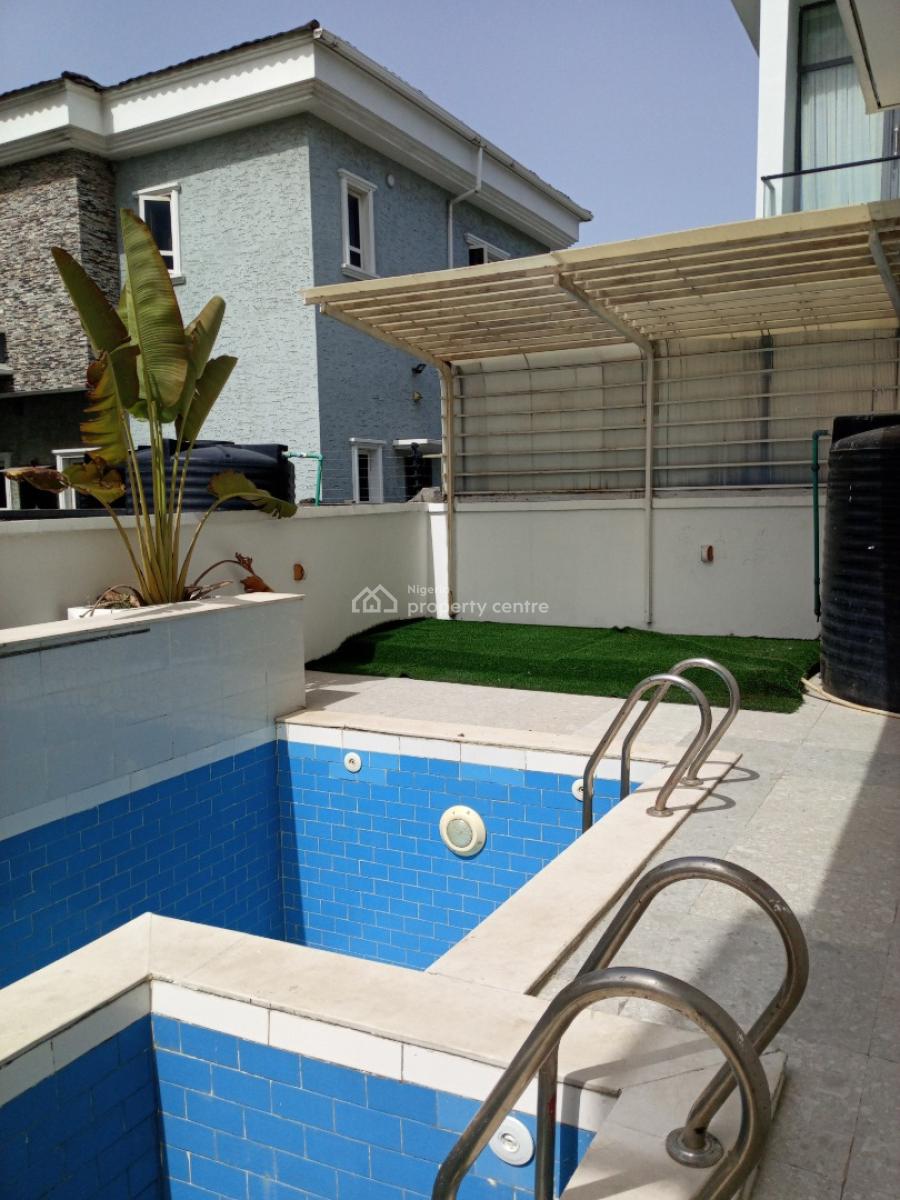 Amazing 5 Bedroom Fully Detached with Pool, Cinema and Gym, Osapa, Lekki, Lagos, Detached Duplex for Sale