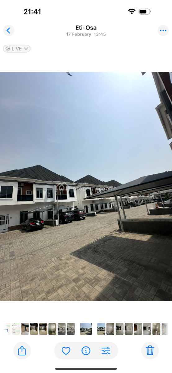 Masters Room, Orchid Road, Lekki Phase 1, Lekki, Lagos, Terraced Duplex for Rent