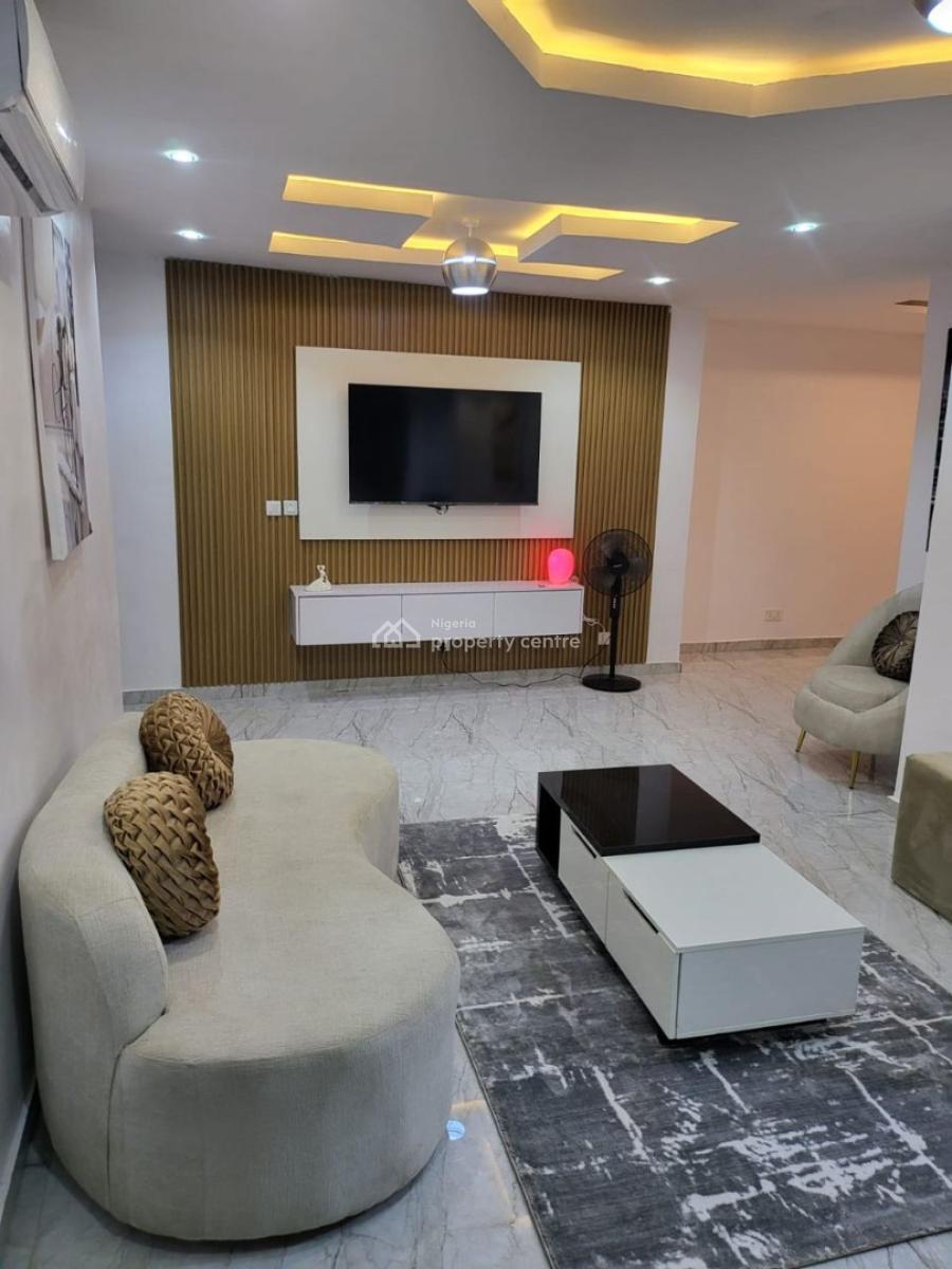 Fully Furnished 2-bedroom Serviced Apartment, Cyberville Estate Off Nike Art Gallery Road, Ikate, Lekki, Lagos, Flat / Apartment for Rent