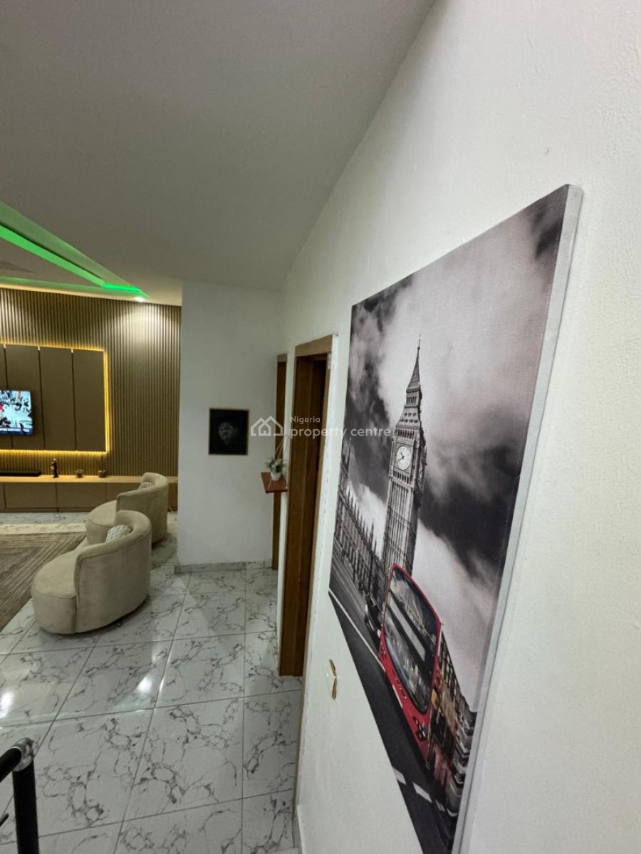 Furnished 4-bedroom Terrace Duplex with 24-hour Power and Play Ground, Harris Drive, Vgc, Lekki, Lagos, Terraced Bungalow for Rent